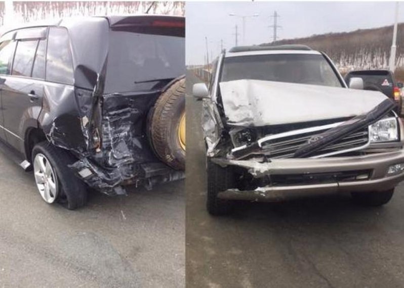 Авария во Владивостоке с участием чиновника