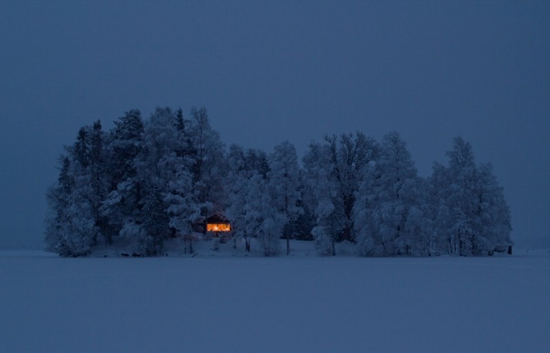Зима в Щвеции