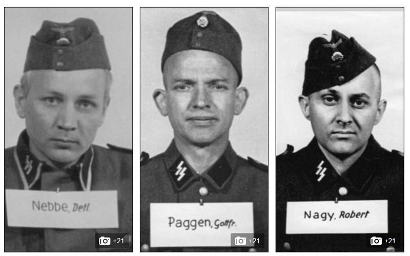  Гитлеровские изверги: опубликованы фото из досье нацистских охранников Освенцима