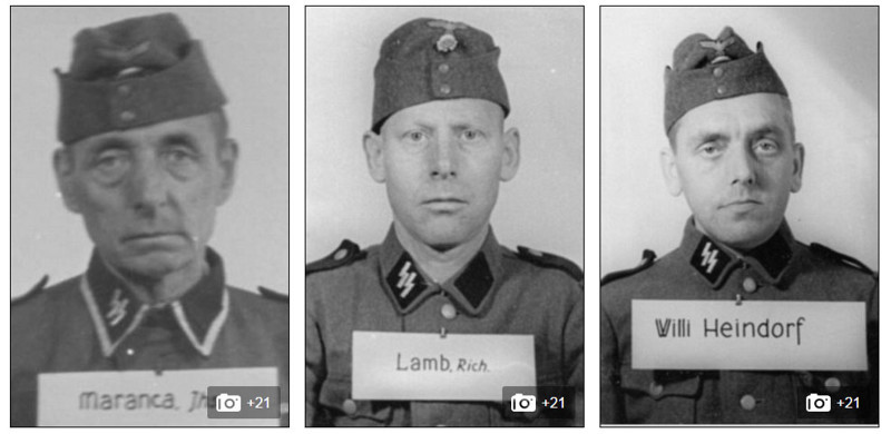  Гитлеровские изверги: опубликованы фото из досье нацистских охранников Освенцима