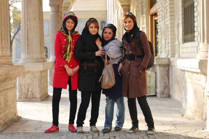Иранские модницы, которые вас удивят 