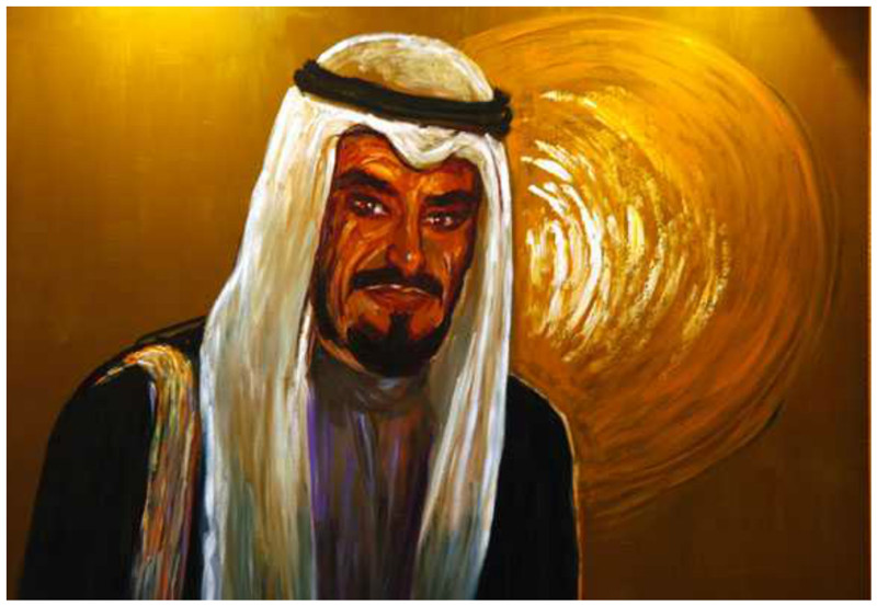  2001 году он продал коллекцию из 125 картин, посвященных Первой Войне в Персидском заливе, принцу Халеду за £17 миллионов.