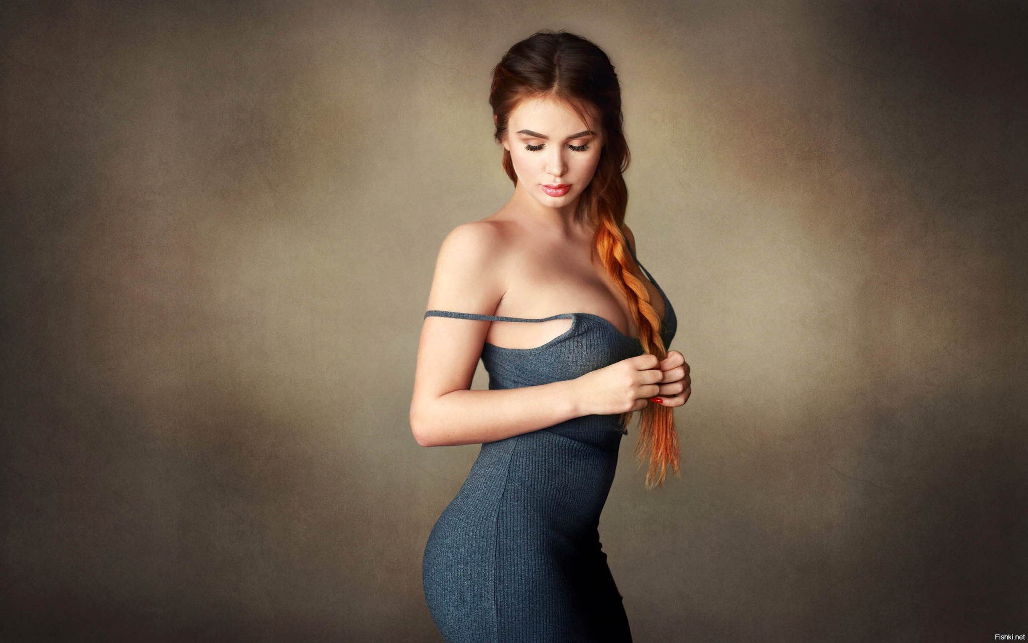 Платье Косы Плечи фото 19