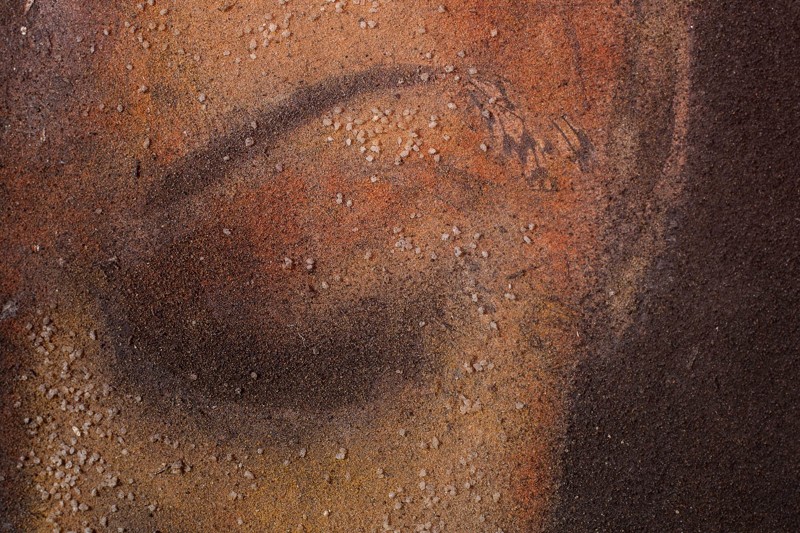  Картины из песка и земли от художника Славы Зайцева
