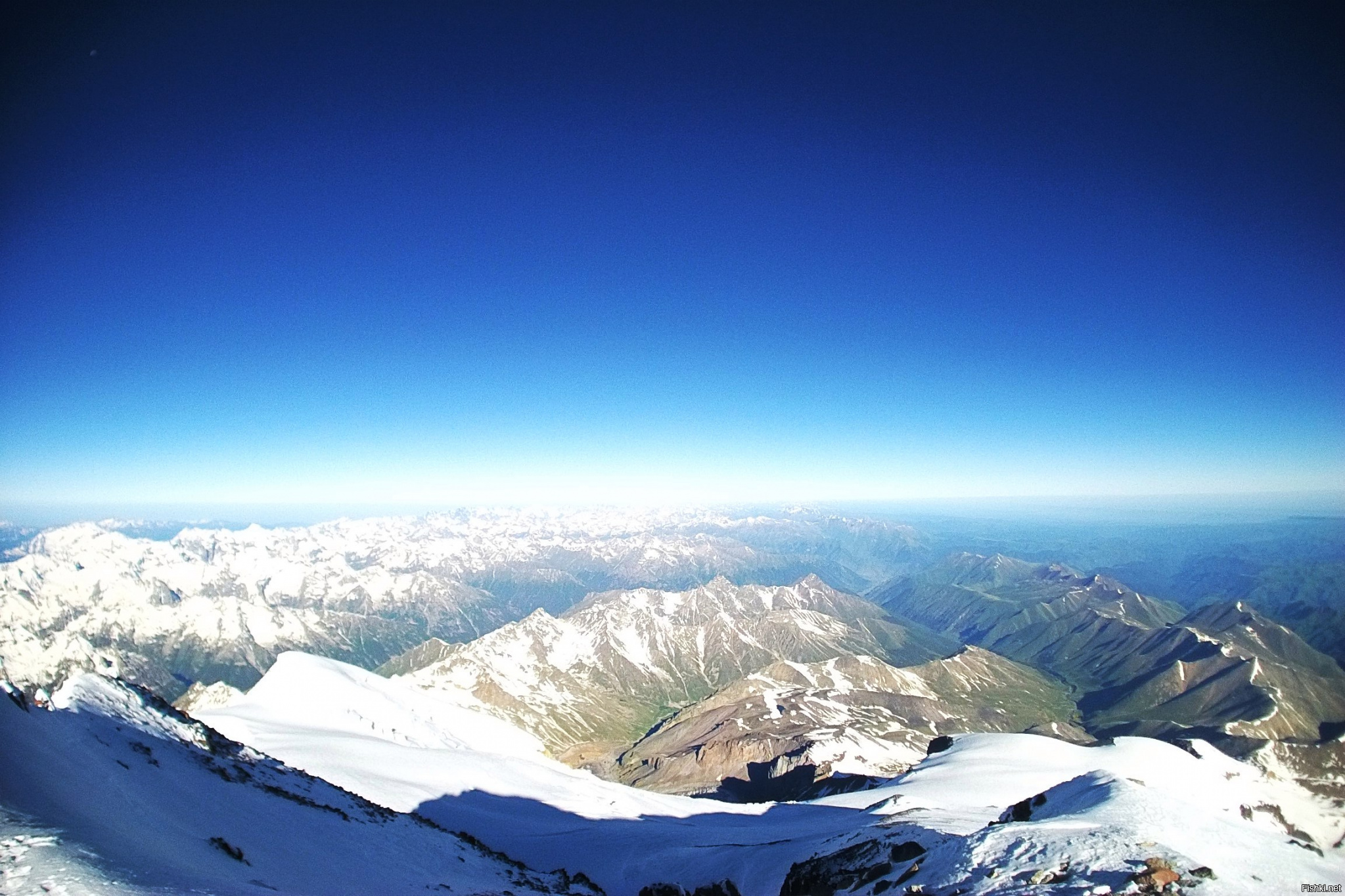 Эльбрус панорама восхождение