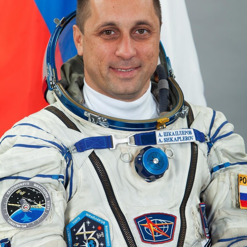 Антон Шкаплеров, 44 года, провел в космосе 365 дней и 14 минут