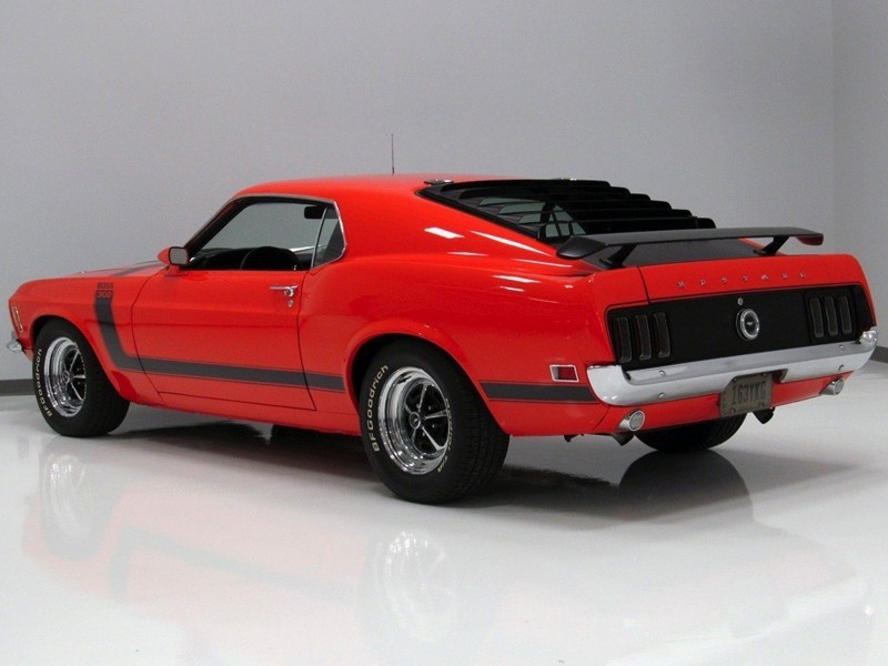 7. 1970 Boss 302 Mustang 