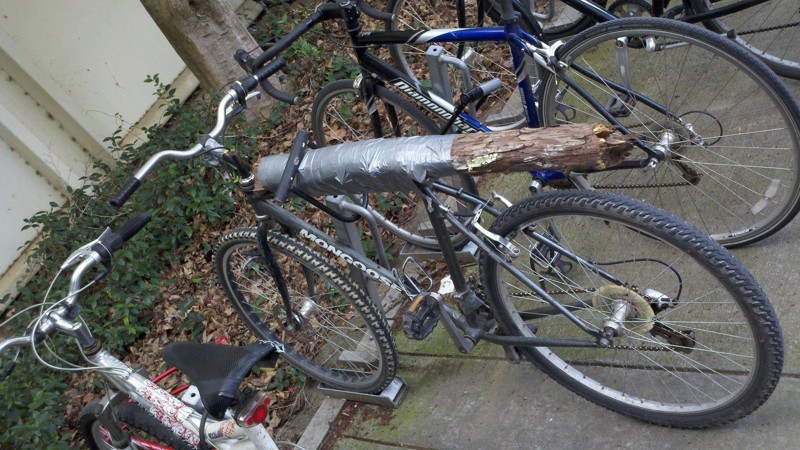 Когда не хочешь, чтобы твой велосипед украли 