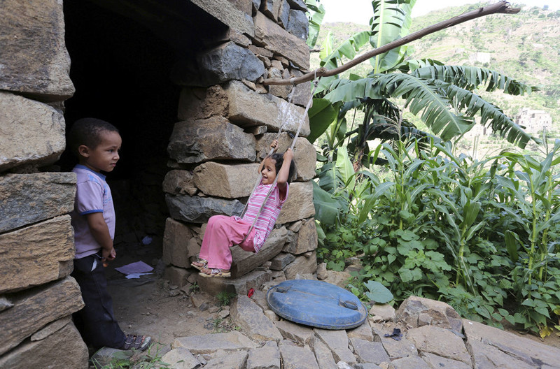 Жизнь в зеленых горах Йемена