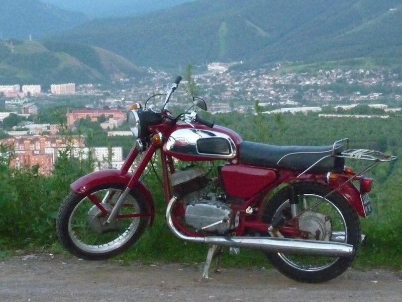 А это Jawa 350-634/ Так сказать — оригинал jawa, мото, мотоцикл