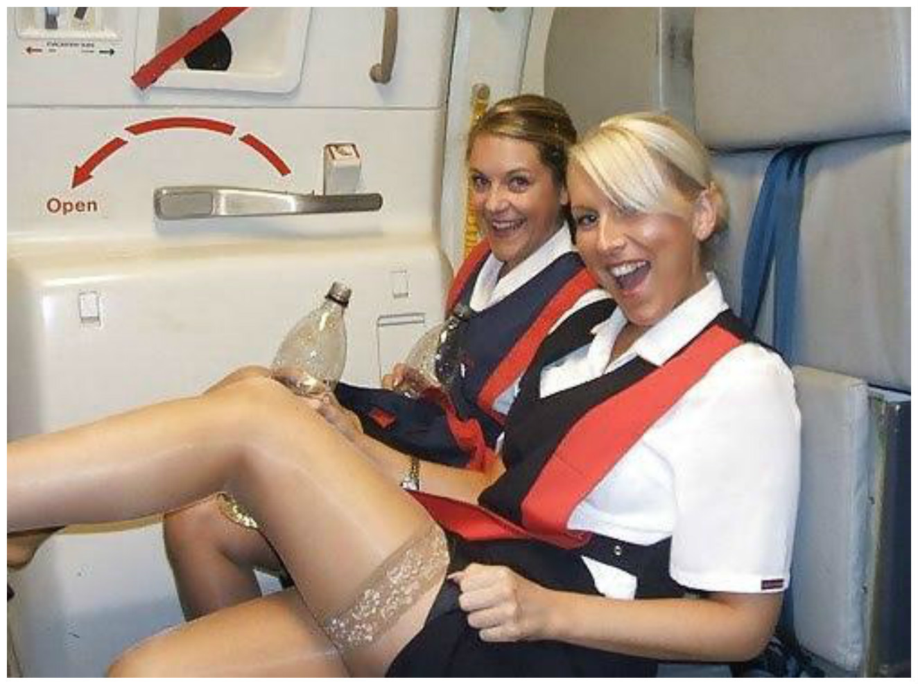 Stewardess neuken