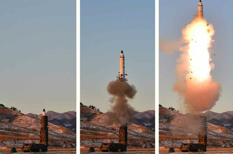 КНДР испытала твердотопливную баллистическую ракету средней дальности