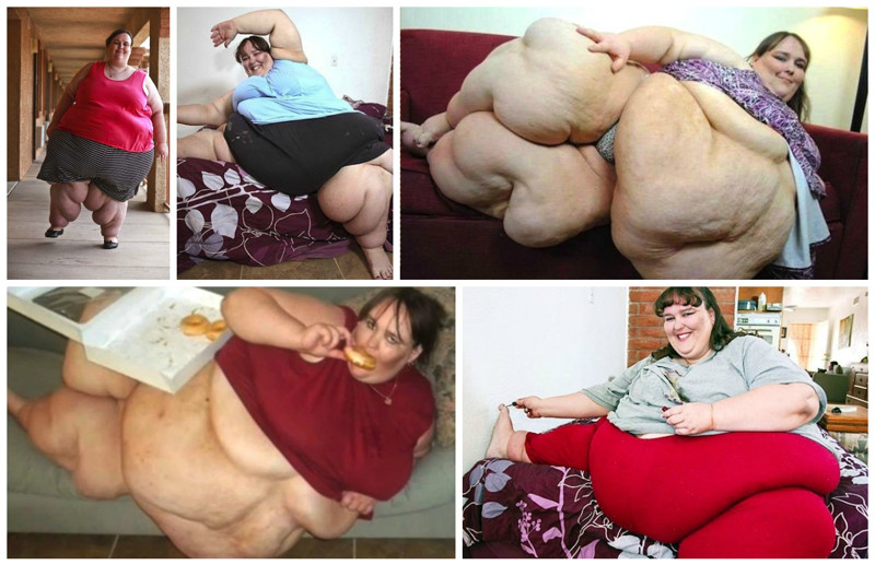  Сюзанны Еман -  225 килограмм Девушка ест специально, чтобы стать самой толстой женщиной в мире