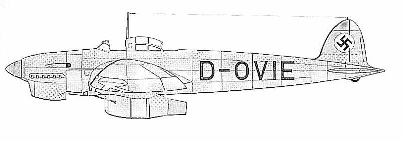Опытный пикирующий бомбардировщик Heinkel He-118
