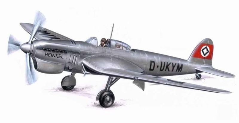 Опытный пикирующий бомбардировщик Heinkel He-118