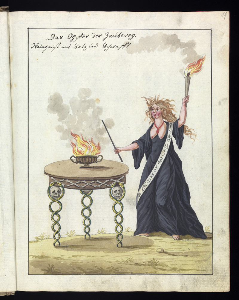Дьявол и его слуги: демонические иллюстрации оккультной книги 18 века