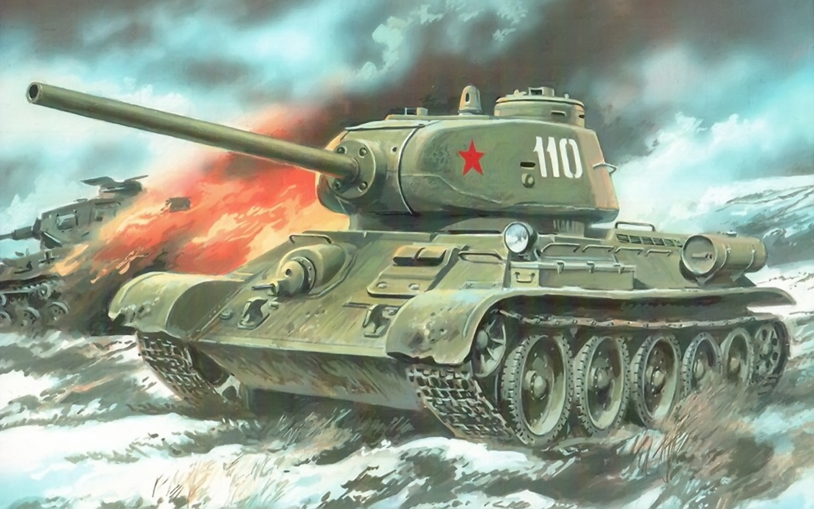 Т-34 танк СССР
