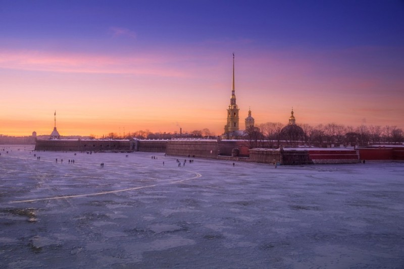 Зимний Петербург