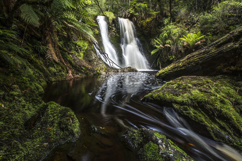 10. Водопад Хогарт, Тасмания
