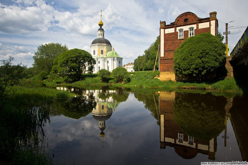 Вязьма Троицкий собор вид сверху