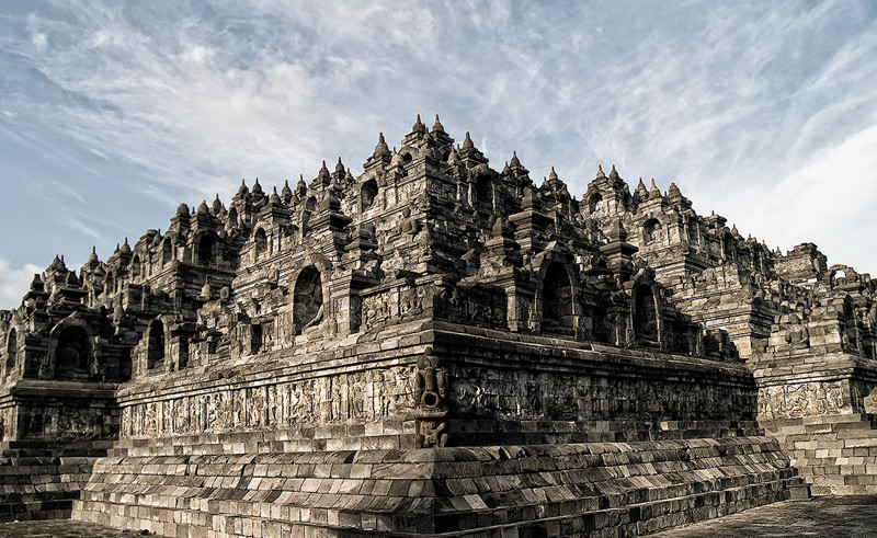Храм Боробудур  Индонезия