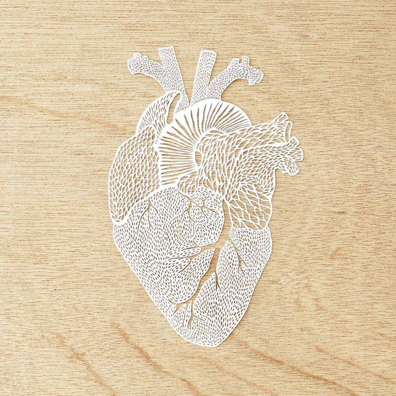 Сердце из бумаги