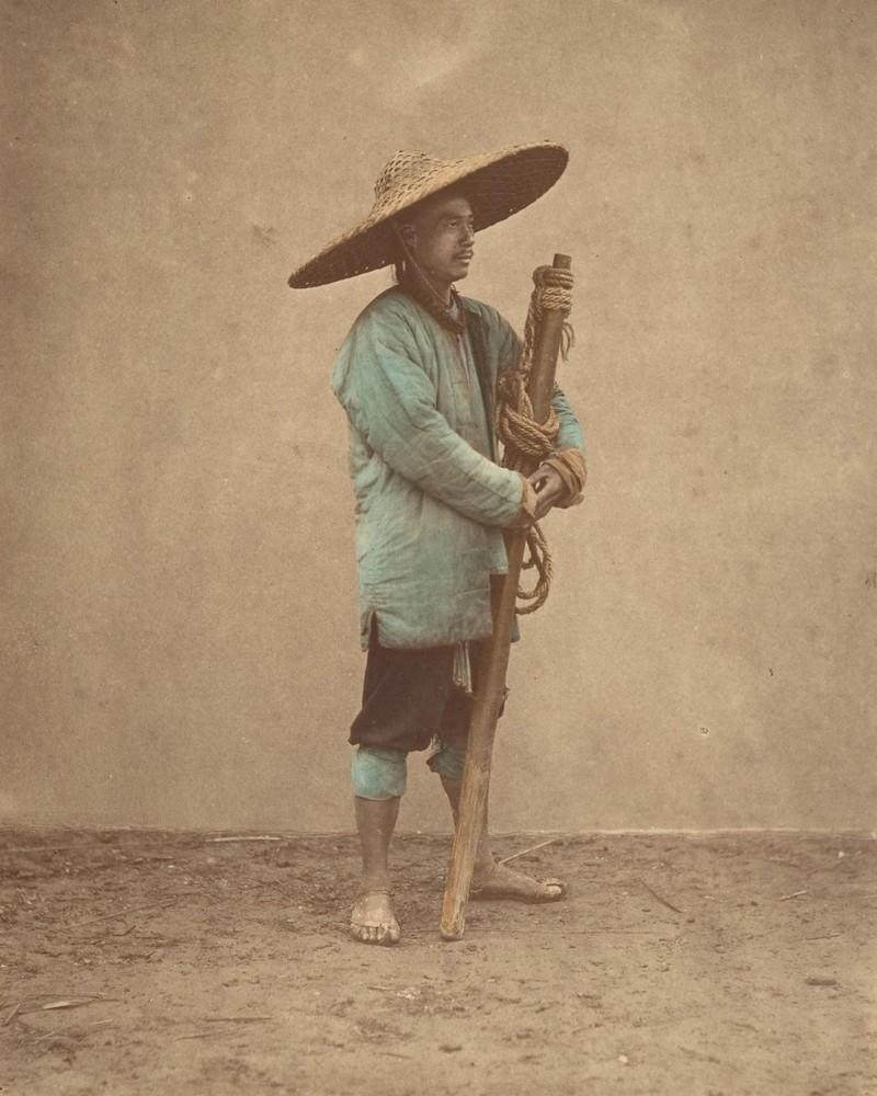Эти раскрашенные фото показывают, как выглядели жители Китая в 1875 году