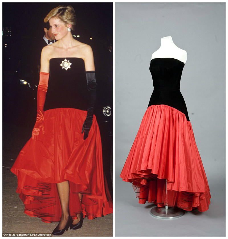 Дизайнер Murray Arbeid, 1986 - Платье в стиле фламенко