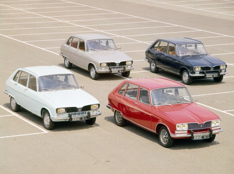 Рестайлинговое семейство Renault 16