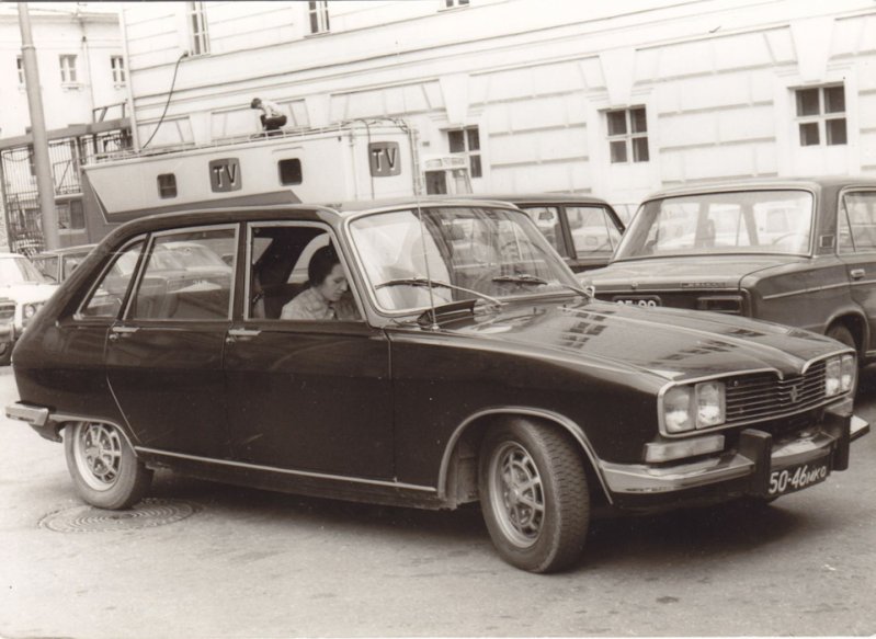И еще один Renault 16 с московской пропиской времен СССР