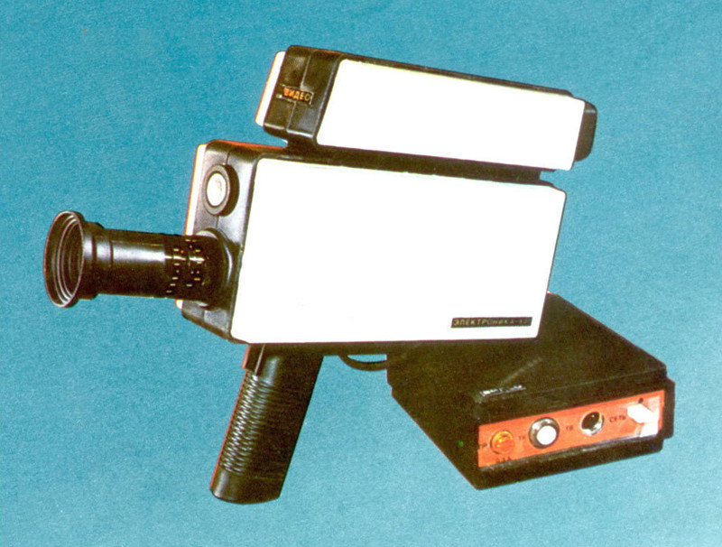 30. «Электроника-821» — одна из первых видеокамер для любителей, 1985 год