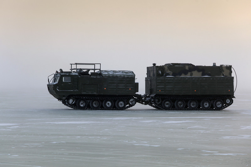 Испытания новых образцов военной техники в условиях Арктики