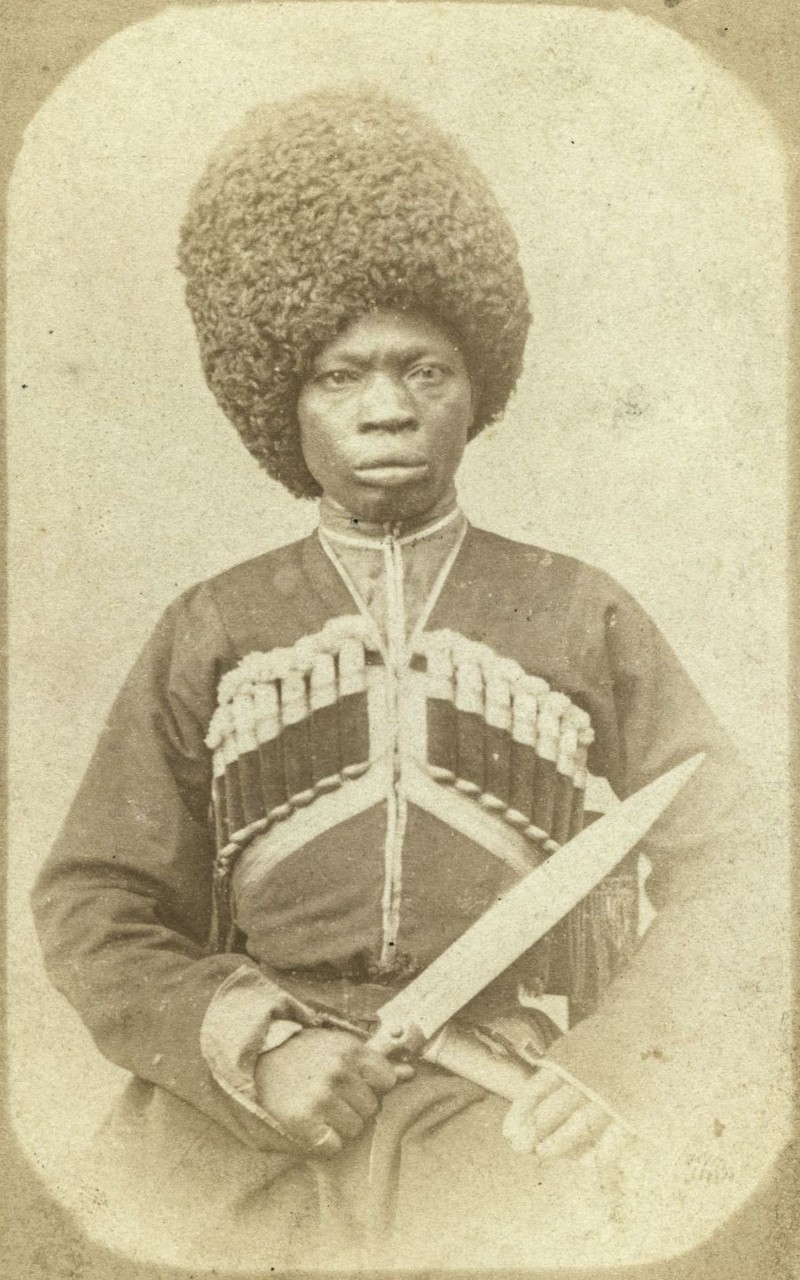 Афроабхазский горец 1870 год, Российская Империя