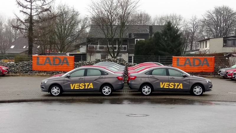 Lada Vesta покоряет Германию