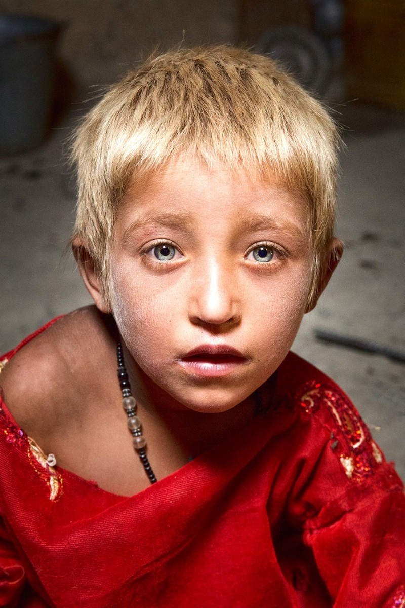 Девочка из народа Вахан Ваханская долина, Афганистан