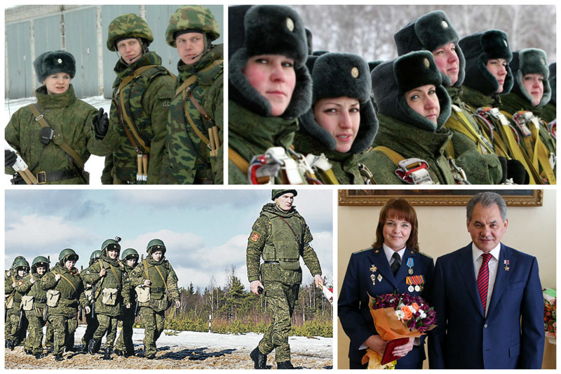 В 2012 году за добросовестное выполнение служебных обязанностей 22 женщины-военнослужащие удостоены государственных наград, более 4,5 тыс. — награждены ведомственными медалями Министерства обороны России.