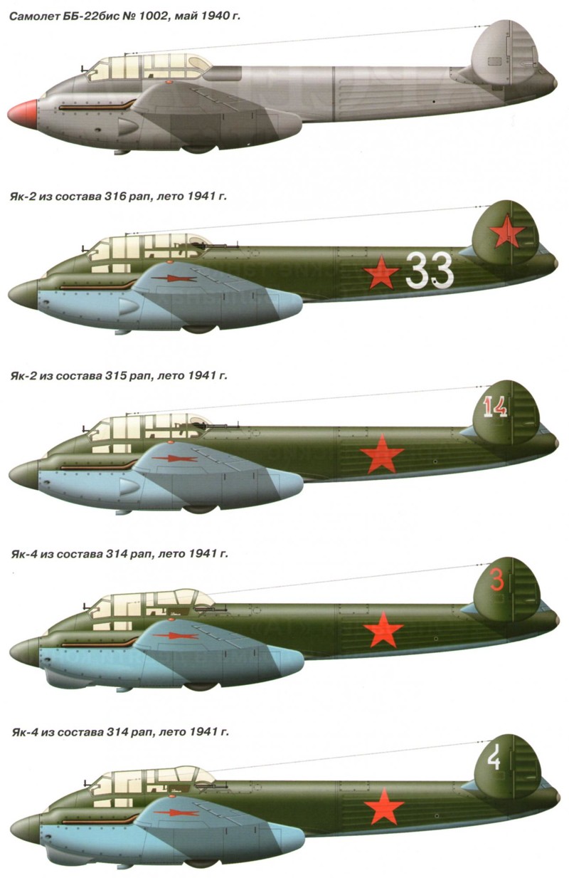 ББ-22 бомбардировщик Яковлева