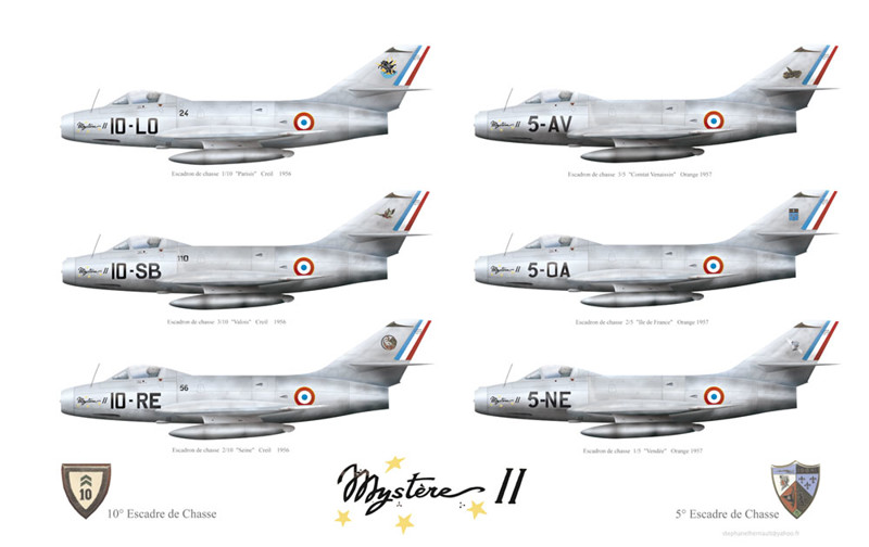 Dassault Mystère II первый французский самолет превысивший скорость звука