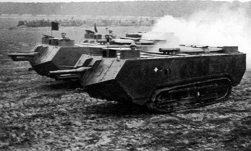 Атака французских тяжелых танков «Сен-Шамон».