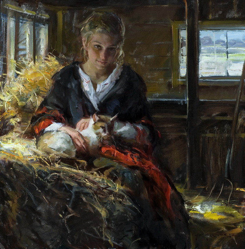 Художник картины daniel gerhartz картины