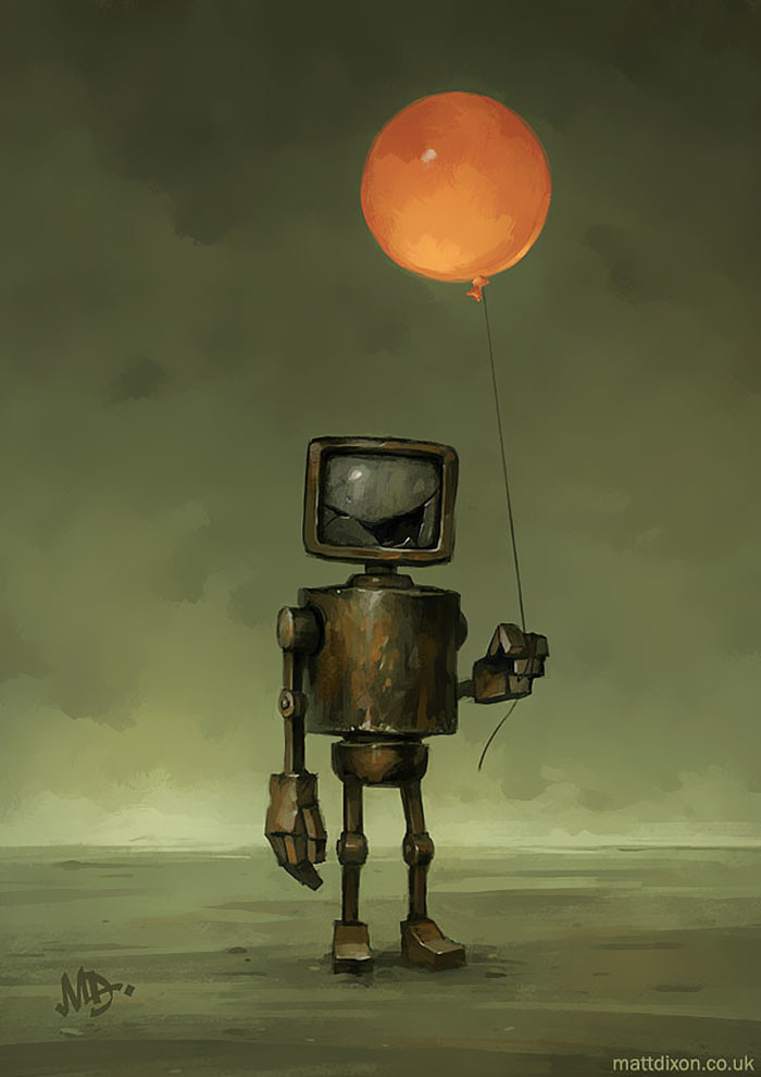 Одинокие роботы, открывающие для себя мир