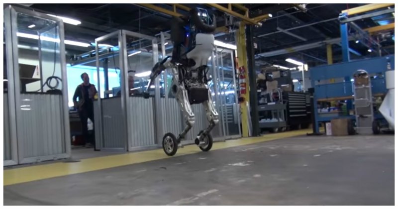 Дайте ему скейтборд, он готов! Компания Boston Dynamics показала своего нового робота