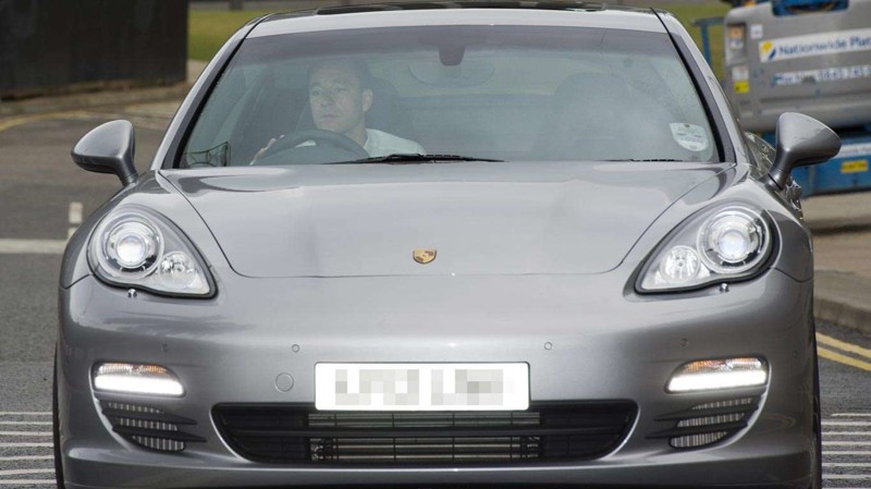 Porsche английского футболиста Джона Терри, играющего за «Челси»