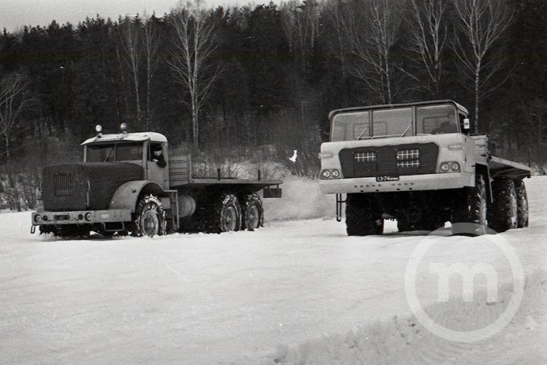 Эксклюзивные архивные фотографии иностранных машин на тестах в СССР