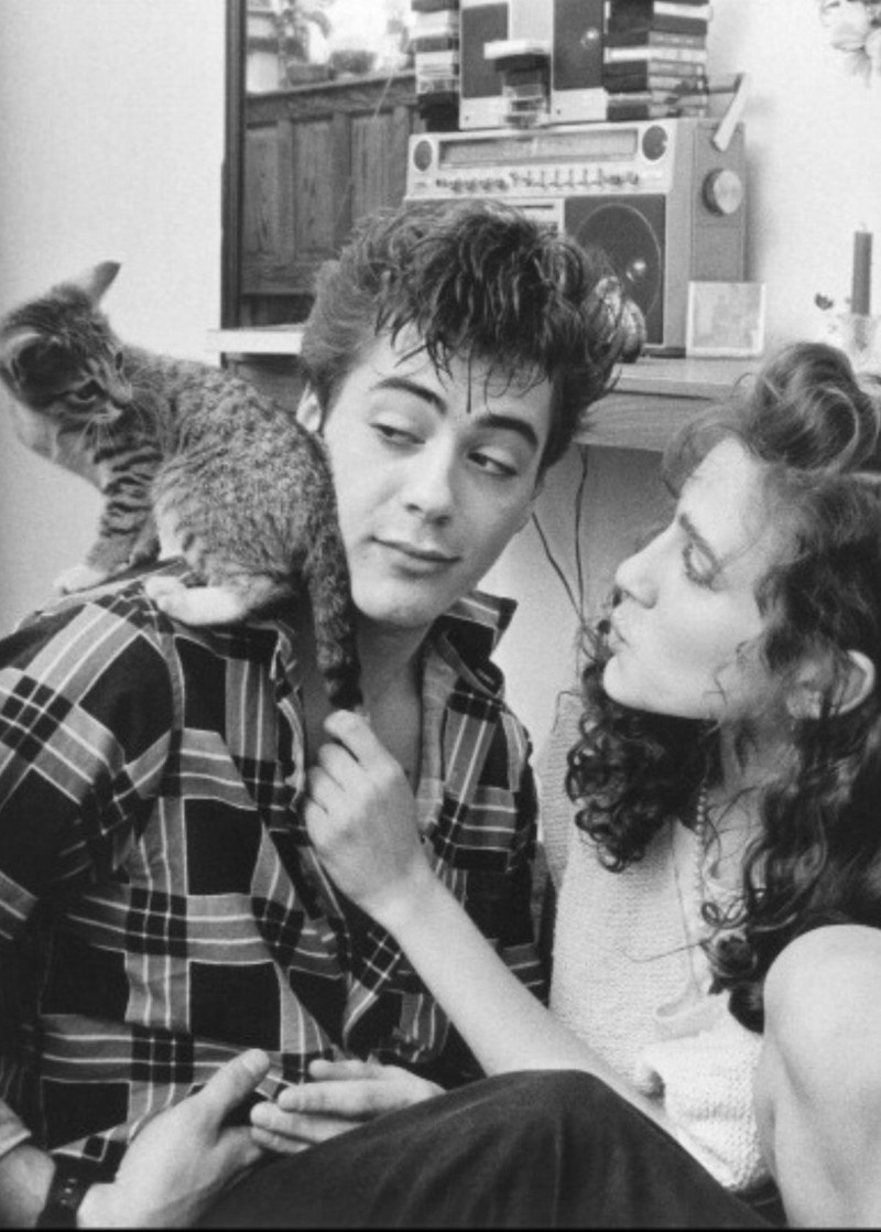Роберт Дауни мл. и Сара Джессика Паркер, 1983 год.  