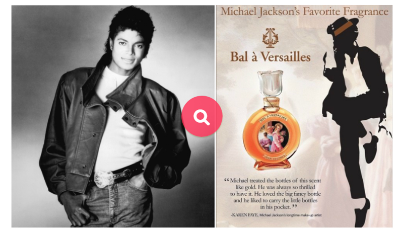 6. Любимым ароматом Майкла Джексона был Bal a Versailles от Jean Despres – избыточный, тяжелый, восточный.