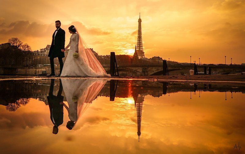 Свадьба в Париже 
