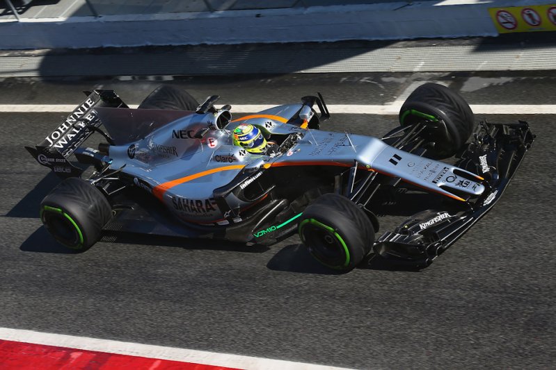 Sahara Force India F1 Team Двигатели: Mercedes Пилоты: Серхио Перес (11) и Эстебан Окон (31)