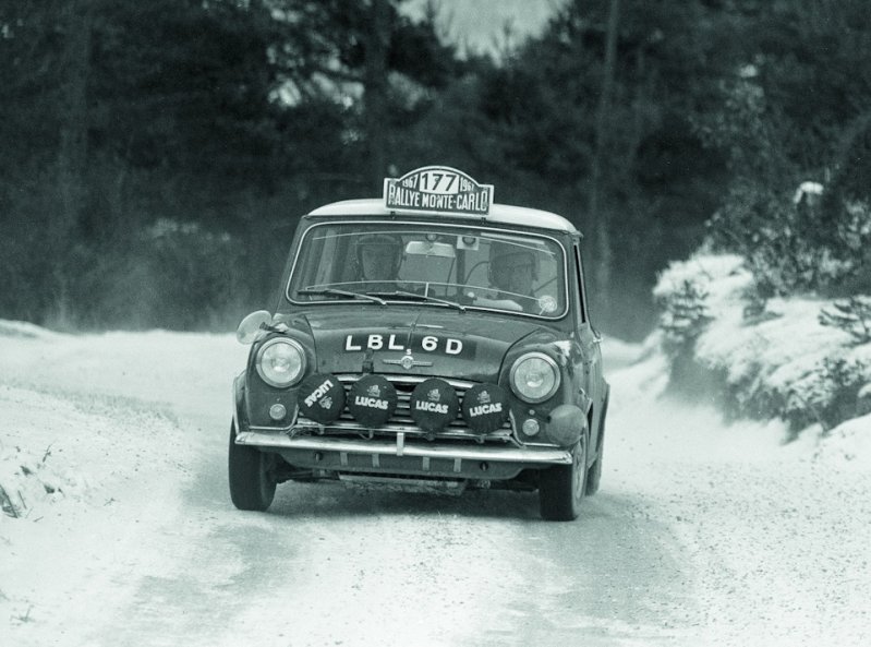Победа MINI на ралли Монте-Карло 1967