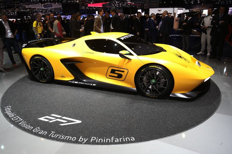 Фиттипальди и Pininfarina создали трековый суперкар